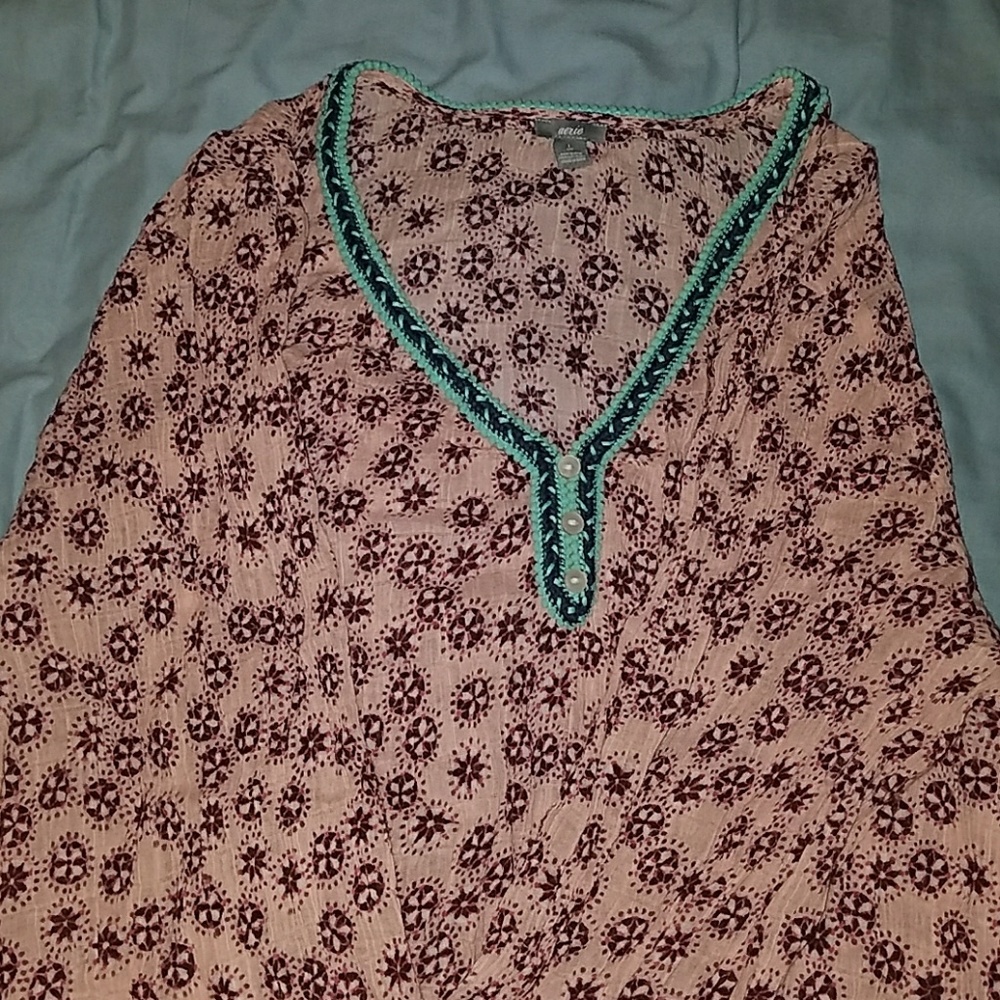 Arie beach cover up shirt